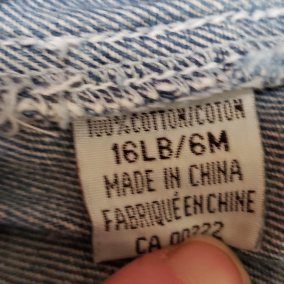 Infant boys jean overalls - Picture 5 of 6